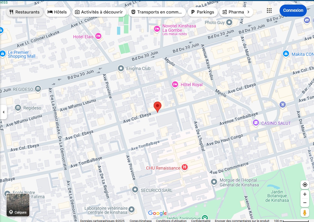 Cafe SAFI Location Map